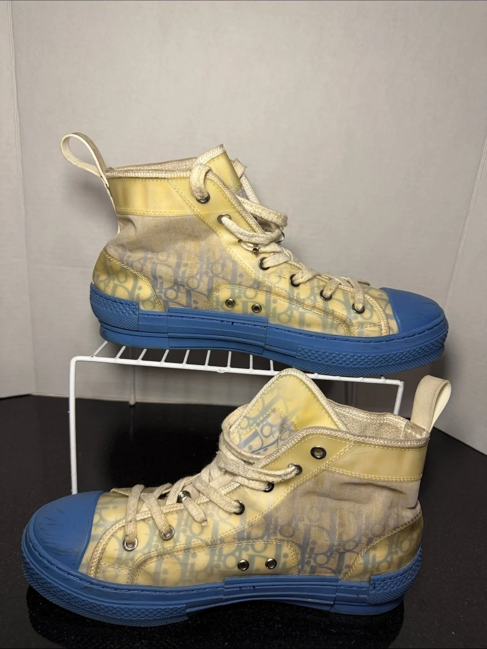Dior B23 Oblique High Top Sneakers Men’s 10